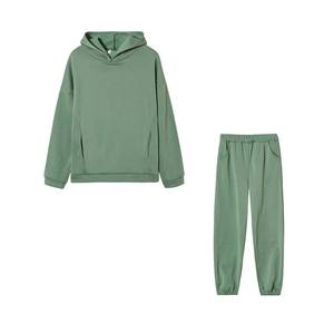 Ensemble survêtement d'hiver pour homme personnalisé, survêtement à jambes évasées en deux pièces, survêtement en molleton 100% coton pour homme - Product Image 4