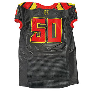 Ensembles d'uniformes de football américain personnalisés avec logo d'équipe, manches courtes, sergé, numéro cousu de haute qualité - Product Image 5