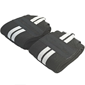 Adjustable Elastic Powerlifting Wrist <b>Wraps</b> Weight Lifting Gloves for Tennis Sports Fitness <b>Support</b> Wrist Brace - Product Image 1