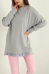Sudadera de mujer Nuevo último logotipo personalizado sudor de mujer Llegada Sudadera de mujer en diferentes estilos - Product Image 5