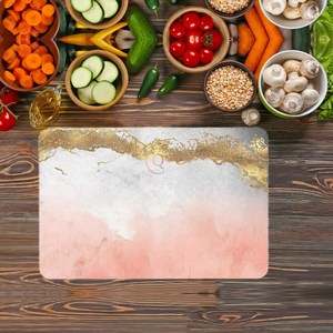 Dernière arrivée planche à découper en marbre blanc naturel forme rectangle couteaux de cuisine faits à la main bloc à découper au prix le plus bas - Product Image 2