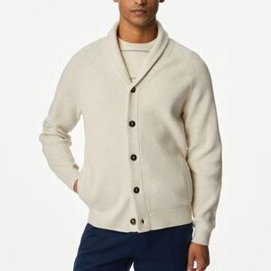 High Quality ODM Custom Knit Fitness <b>Cardigan</b> Long Sleeved Slim V-Neck Button Decoration <b>Zipper</b> Breathable Winter Pattern - Product Image 2