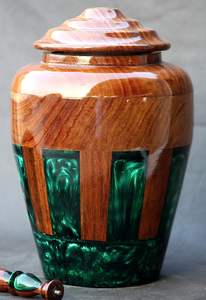 Rosewood Urns <b>for</b> <b>Ashes</b> Adult Male/Female - Real Wood Urns <b>for</b> Human <b>Ashes</b> Adult- Cremation Urns <b>for</b> Adult <b>Ashes</b>, Personalized - Product Image 2