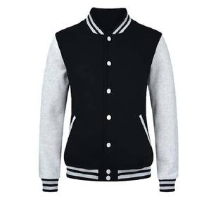 Chaquetas de ropa de hombre con manga de cuero blanco lana de color personalizado OEM chaquetas de béisbol universitarias Sprixo Enterprises hechas a medida - Product Image 3