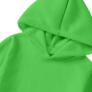 Sweats à capuche unis épais en coton et polyester de haute qualité pour hommes Logo personnalisé unisexe Sweats à capuche et sweat-shirts pour hommes de grande taille - Product Image 2