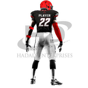 Uniforme de fútbol americano resistente hecho a medida venta directa de fábrica uniforme de fútbol americano - Product Image 4