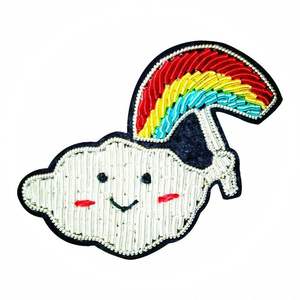 Whole Sale Best Quality New Design Bullion Wire <b>Brooches</b> Wholesale Bullion Wire <b>Brooches</b> Beautiful <b>Fashion</b> Eye <b>Brooch</b>#007436444 - Product Image 5