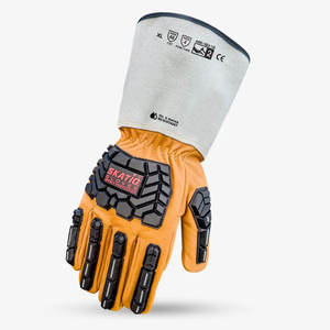 Original Skatiq SG-9080 le modèle G.O.A.T. Gants de sécurité TPR résistants à l'huile et à l'eau antidérapants avec manchette large et impact - Product Image 5