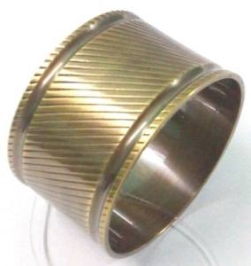 Elegantes servilleteros clásicos de latón plateado Cubiertos para bodas y ocasiones especiales Hecho EN LA India - Product Image 1