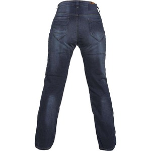 Elegantes pantalones vaqueros de sarga marrón que ofrecen tela transpirable de fácil cuidado, perfectos para pantalones de moda, estilo informal callejero - Product Image 5