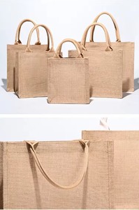High Quality 100% <b>Jute</b> Burlap <b>Sack</b> Bags Eco-Friendly and Cheap Price Good Natural Textiles & Leather Products - Product Image 2
