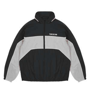 Chaqueta Deportiva Vintage con Cremallera, Cortavientos de Nailon para Hombre, Color Personalizado, Ligera, Cálida, para Fútbol - Product Image 5