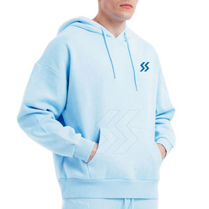 Sweat-shirts à capuche surdimensionnés de haute qualité pour hommes, en coton 100% respirant, fabriqués sur mesure - Product Image 2