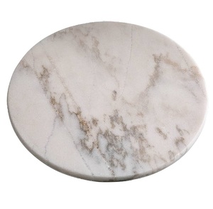 Mármol Lazy Susan Contenedor de almacenamiento de alimentos Organizador Herramientas de cocina Artesanía Mármol Lazy Susan Tablero de servicio - Product Image 5