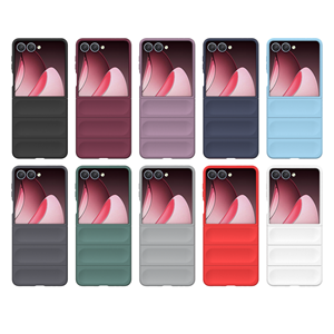 Étui antichoc de haute qualité étui Airbag à quatre coins étui en Silicone liquide pour Samsung Galaxy Z Flip 7 FE/Z Flip 6 - Product Image 6