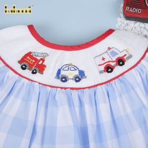 Mono de Invierno para Bebé Niña con Estampado Zigzag Rojo, Mangas Cortas, 100% Algodón, Cierre de Botones - BB3029 - Product Image 5