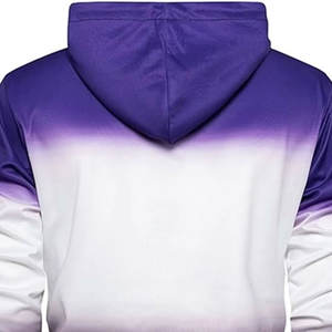 Sweat à capuche 100% coton pour homme, impression numérique personnalisée, motif 3D, taille personnalisée ODM, vêtements en polaire d'hiver à séchage rapide - Product Image 2