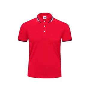 Polo personalizado de verano de manga corta, camiseta de seda helada, talla XL, tejido de punto, Spandex, trabajo, Impresión de logotipo, ODM y OEM - Product Image 3