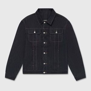 Chaqueta de camionero de mezclilla de alto rendimiento suave y transpirable perfecta para actividades casuales y al aire libre - Product Image 4