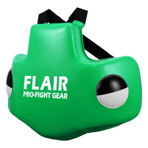 Logo personnalisable Sports Safety Chest Guard Protecteur de corps de protection durable pour MMA Taekwondo Martial Training Soft Feature - Product Image 4