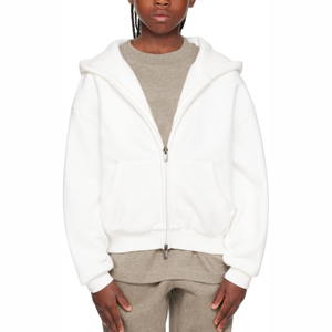 OEM personalizado patrón sólido niños sudaderas con capucha Jumper sudadera cremallera chándal ropa para chico para niños Sudadera con capucha personalizada - Product Image 4