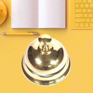 Calyron belle cloche à main en laiton traditionnelle manche en bois fait à la main accent de décor nautique européen pour alliage d'utilisation de service scolaire - Product Image 5