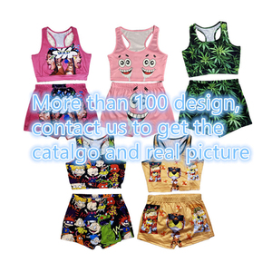 2026 Summer Women's <b>Sexy</b> Crop Top Two Piece Gym Fitness Yoga Shorts <b>Set</b> 100% Cotton Skinny Fit Breathable Jersey - Product Image 6