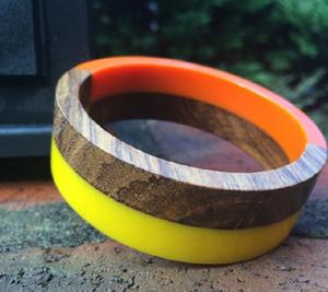 Vintage Contemporary Romantic Resin Bangle Collection High-Gloss Durable <b>Accessories</b> Wholesale Prices - Product Image 2