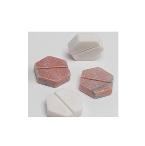 Estuche para tarjetas de nombre de mármol de negocios de lujo en blanco para forma hexagonal y producto de Venta caliente muestra gratis - Product Image 2