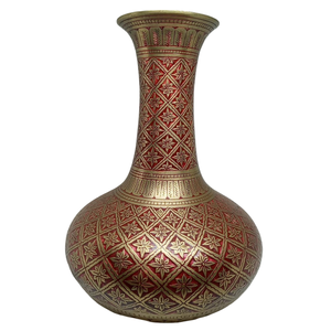 Surahi de Latón Puro Vintage de Alta Calidad con Grabado y Acabado Pulido para Uso en la Cocina, Artículo de Cocina Árabe Antiguo - Product Image 2