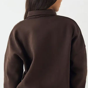 Sudadera para Mujer con Cuello Camisero y Logotipo Personalizable / Mangas Largas con Material de Alta Calidad y Tela Cómoda - Product Image 5