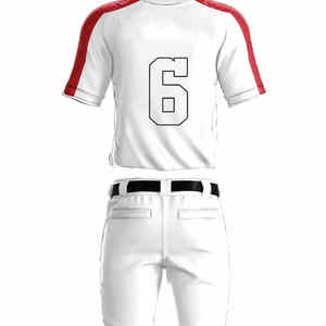 Meilleur nouvel arrivage de votre propre logo uniforme de baseball pour les hommes/Ensembles d'uniformes de baseball de conception de marque privée de vente chaude - Product Image 6
