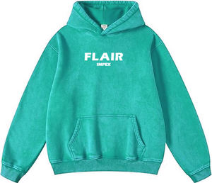 Sudaderas con capucha de gran tamaño para hombre, Sudadera con capucha de gran tamaño, Sudadera con capucha de lana de felpa, sudadera Retro de peso pesado para invierno para hombre - Product Image 5