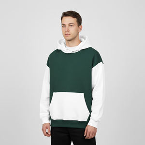 Sudadera con Capucha Gruesa de Poliéster, Talla Grande, al por Mayor, Estilo Urbano, Sudadera Extra Grande - Product Image 6