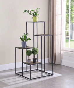 Wholesale Metal Black <b>Frame</b> Planter Stand For Indoor Outdoor Garden in Low price - Product Image 3
