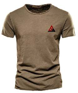 เสื้อยืดแนวสตรีทปักลายลำลองสำหรับผู้ชายเสื้อยืดคลาสสิกคุณภาพสูงสำหรับผู้ชายเสื้อยืดไซส์ใหญ่พิเศษ - Product Image 4