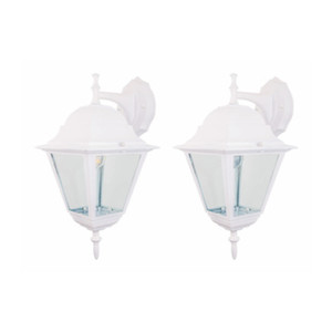 Lanterna 'New York' con Braccio Bianco - Product Image 1