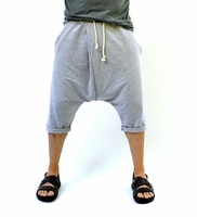 Short de jogging ample et respirant pour homme, style hip-hop, entrejambe bas, 100 % coton, écologique, séchage rapide, collection été 2023