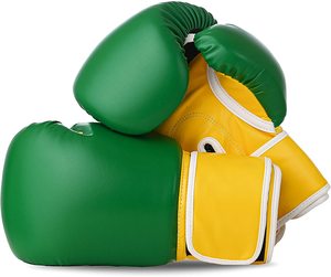 Gants de boxe professionnels/entraînement en cuir de vachette personnalisés avec logo, respirants, ajustement universel, modèle de marque personnalisable - Product Image 1