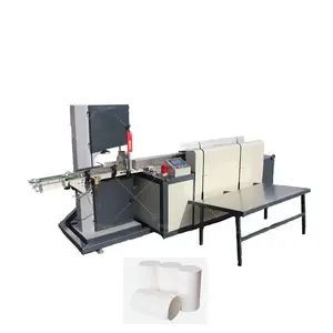 Rollo Jumbo de 1800mm, máquina de conversión de corte rebobinadora de papel higiénico completamente automática