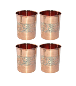 Venta al por mayor de cobre, metal, menta, Julep Cup, accesorios para bebidas, utensilios de cocina para el hogar, paquete de 4 - Product Image 1