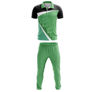 Uniforme deportivo para hombre, pantalón de cricket y top de manga corta, uniforme de cricket transpirable para hombre, fabricado en Pakistán - Product Image 1