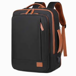 Sac d'école 42*31*12, imperméable, portable, pour ordinateur portable, capacité de voyage, sac à dos en Oxford avec port de charge USB - Product Image 3