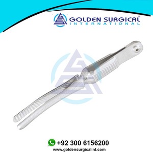 คีมจับเนื้อเยื่อจอห์นส์ฮอปส์ 91 มม. ขายส่งเครื่องมือผ่าตัด เครื่องมือศัลยกรรมประสาท คีมห้ามเลือด - Product Image 2