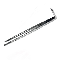 Forceps dentaires équins à long bec, outils d'extraction dentaire pour chevaux en acier inoxydable de haute qualité, instruments vétérinaires durables