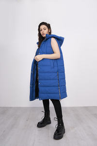 2025 venta al por mayor Casual Color sólido chaleco acolchado de las mujeres sin mangas transpirable chaleco acolchado para la venta - Product Image 2