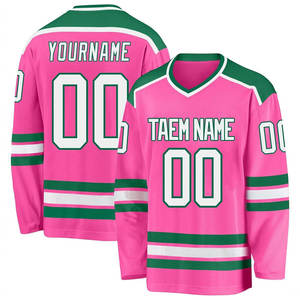 Vente en gros de maillots de hockey sur glace personnalisés prix directs d'usine quantité minimale de commande bas garanti Service OEM expédition dans le monde entier - Product Image 3