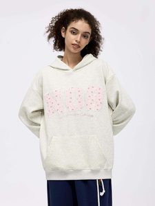 New Design Men's Custom Design Heavyweight Oversized <b>Hoodies</b> High Quality Regular Fit Winter Breathable Polyester/Cotton 320g - Product Image 6