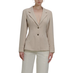 Chaqueta Nolia al mejor precio, ropa de mujer, traje y chaqueta de mujer de alta calidad, ropa elegante de estilo minimalista para mujer - Product Image 1