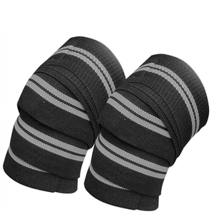 Rodillera elástica personalizada al por mayor Powerlifting gimnasio entrenamiento rodilleras compresión entrenamiento gimnasio Accesorios - Product Image 4